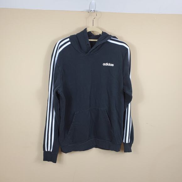 Adidas Three Stripe Hoodie Men's Size M - Picture 1 of 12